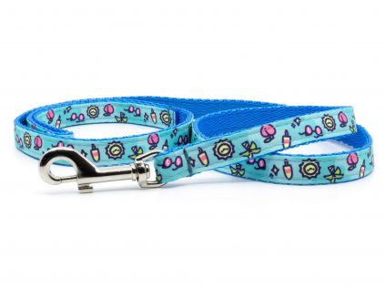 Blue přepínací vodítko pro psa | 220 cm - vsepropejska.cz