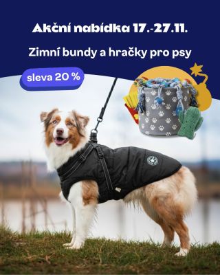 🎉 Začínáme nový akční týden! A pozor… stále platí i kód BLACK10, takže můžete ušetřit až 30 %! 🤯 Teplo pro chlupáče +...