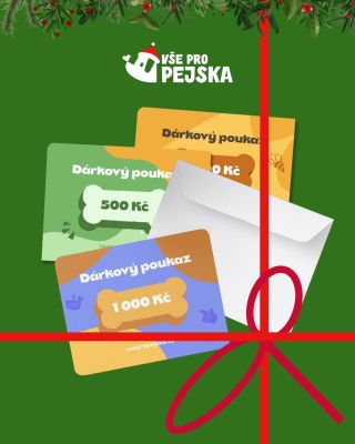 🎄 Nevíte, co vybrat? Nechte to na nich 🎁 Dárkové poukazy ZDE 🐶👇 https://www.vsepropejska.cz/gift-darkovy-poukaz/...